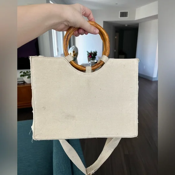 Sol and Mer Beaded Orange Tote from Marshall’s / TJ Maxx - Picture 2 of 8